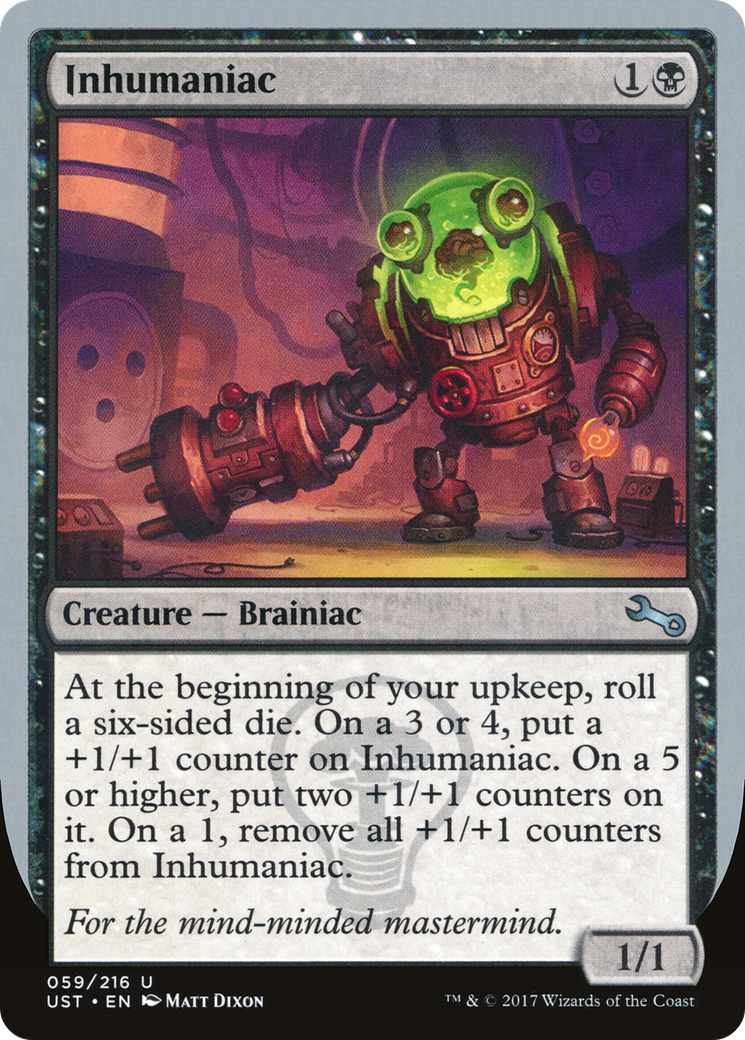 {C} Inhumaniac [Unstable][UST 059]