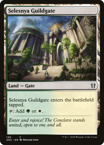 {C} Selesnya Guildgate [Zendikar Rising Commander][ZNC 139]