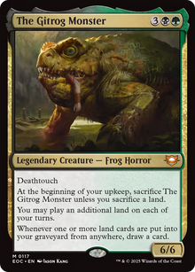 {R} The Gitrog Monster [Edge of Eternities Commander][EOC 117]