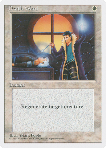 {C} Death Ward [Fourth Edition][4ED 021]