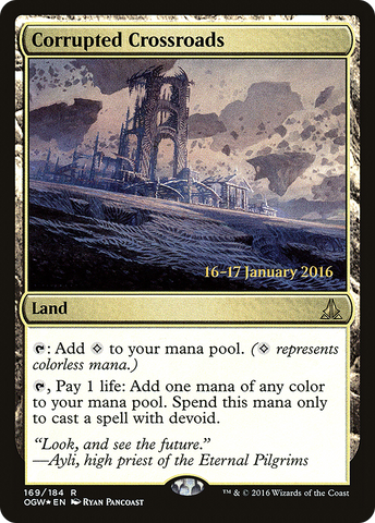 {R} Corrupted Crossroads [Oath of the Gatewatch Prerelease Promos][PR OGW 169]