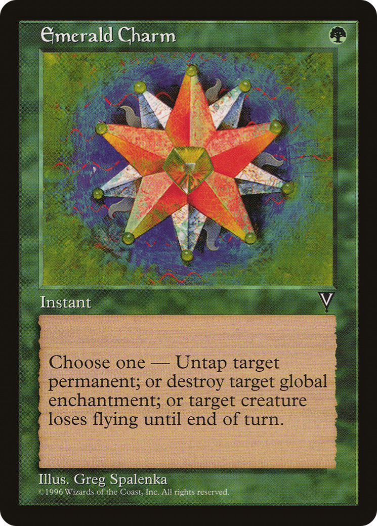 {C} Emerald Charm [Visions][VIS 106]
