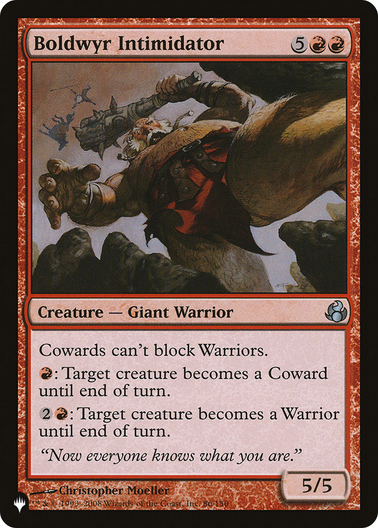 Boldwyr Intimidator [LIST MOR-86]