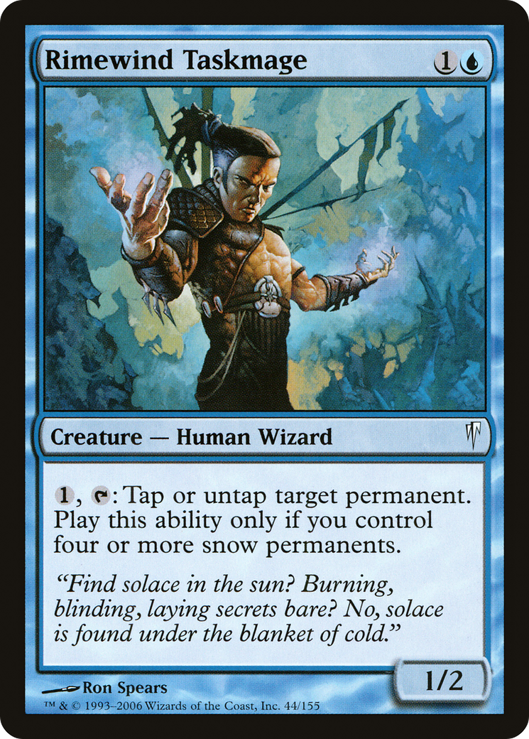 {C} Rimewind Taskmage [Coldsnap][CSP 044]