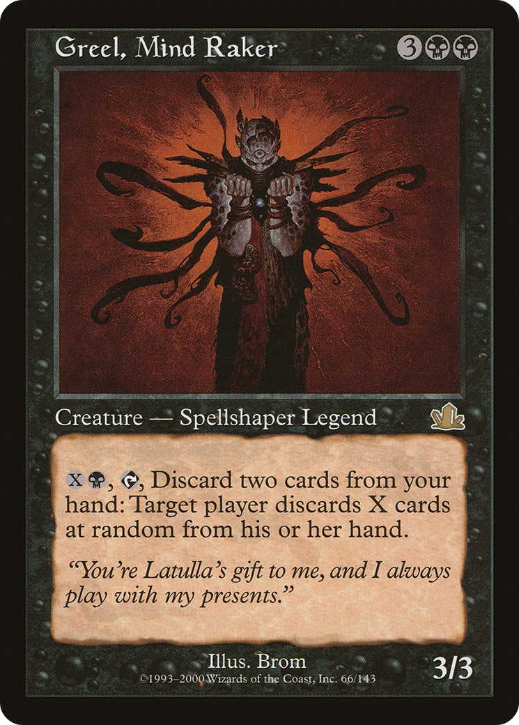 {R} Greel, Mind Raker [Prophecy][PCY 066]