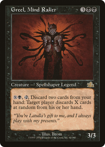 {R} Greel, Mind Raker [Prophecy][PCY 066]