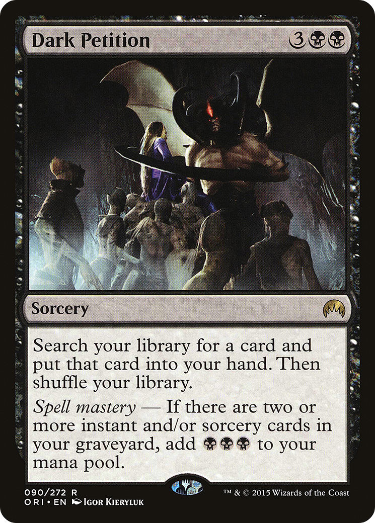 {R} Dark Petition [Magic Origins][ORI 090]