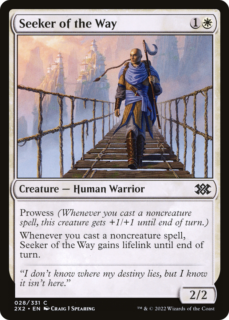 {C} Seeker of the Way [Double Masters 2022][2X2 028]