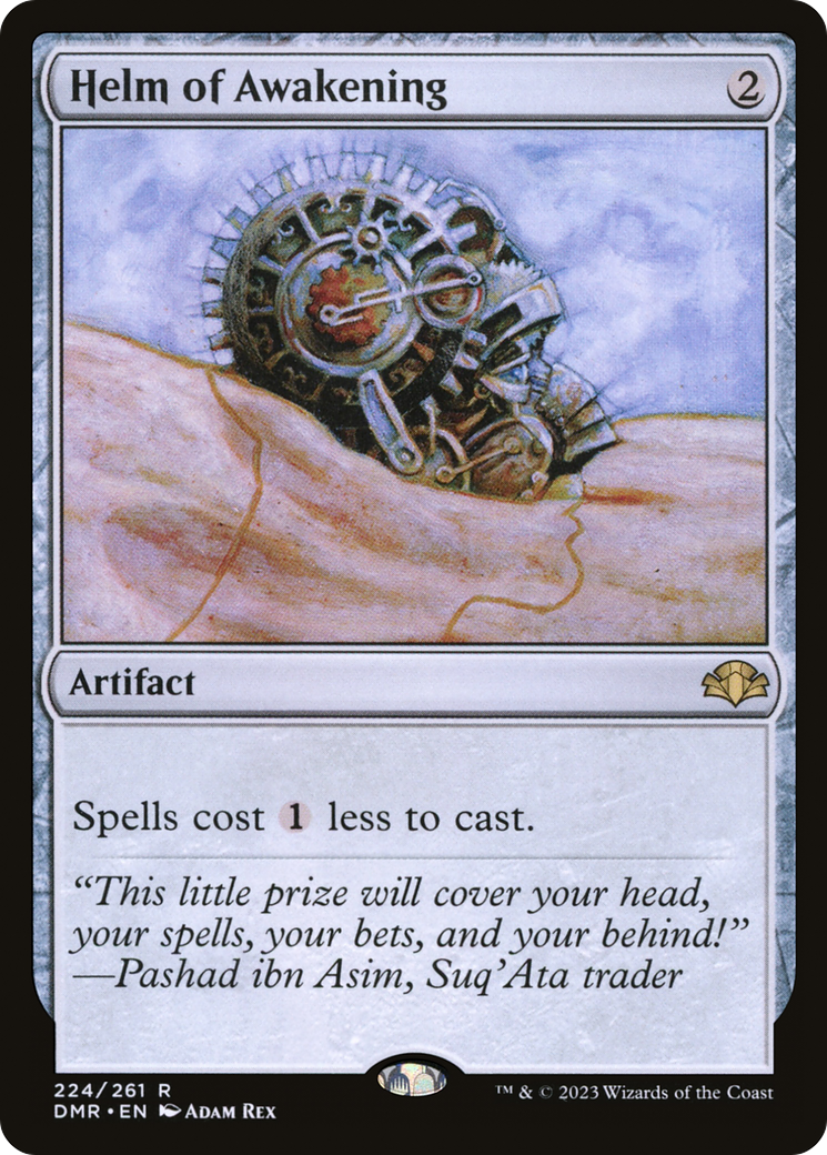 {R} Helm of Awakening [Dominaria Remastered][DMR 224] - Misty Mountain Games