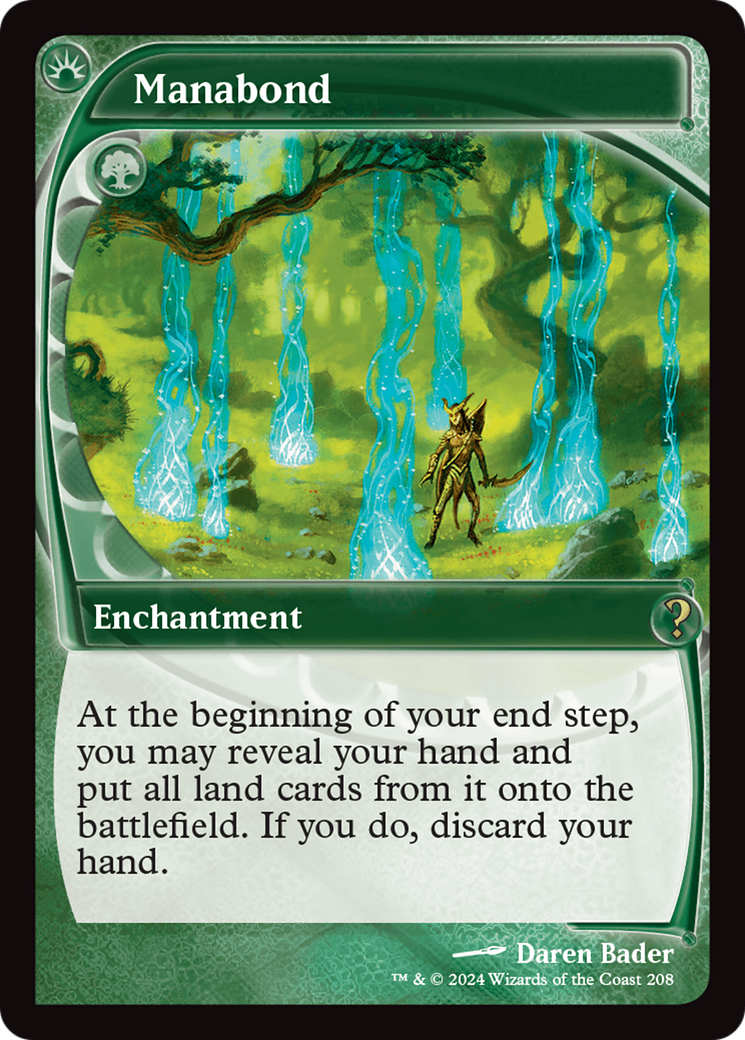 {R} Manabond (Future Sight) [Mystery Booster 2][MB2 208]