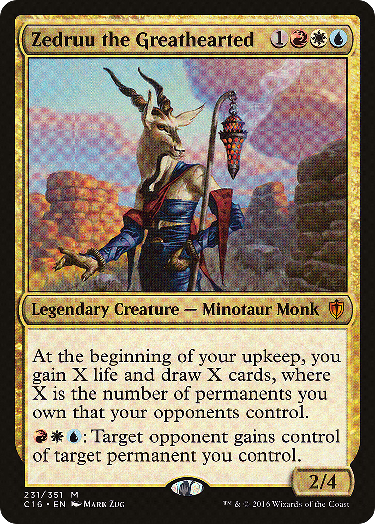 {R} Zedruu the Greathearted [Commander 2016][C16 231]