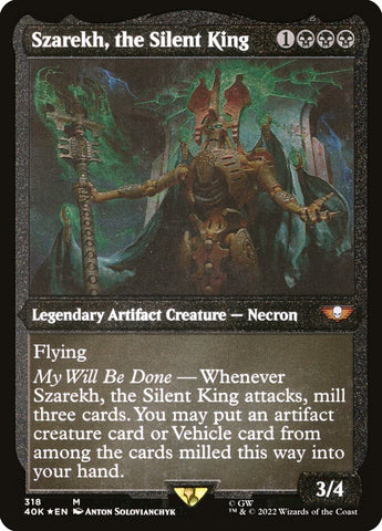 {R} Szarekh, the Silent King [Universes Beyond: Warhammer 40,000][40K 001]