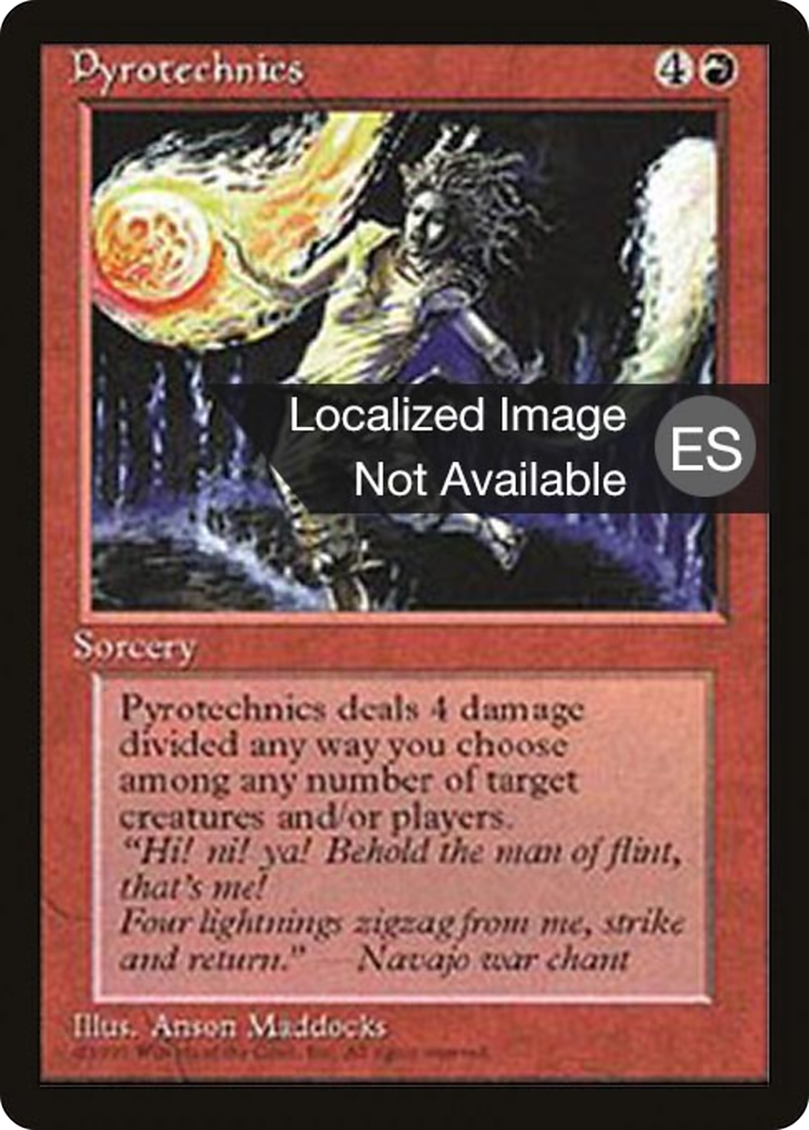 {F} Pyrotechnics [Fourth Edition (Foreign Black Border)][FBB 4ED 217]