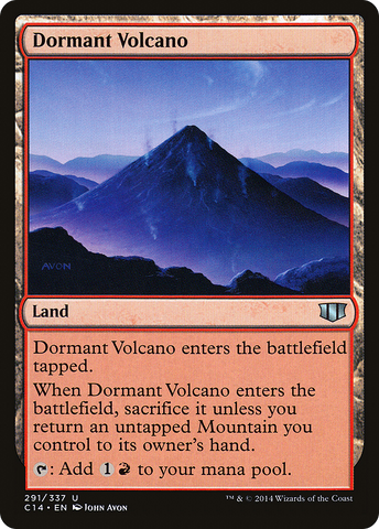 {C} Dormant Volcano [Commander 2014][C14 291]