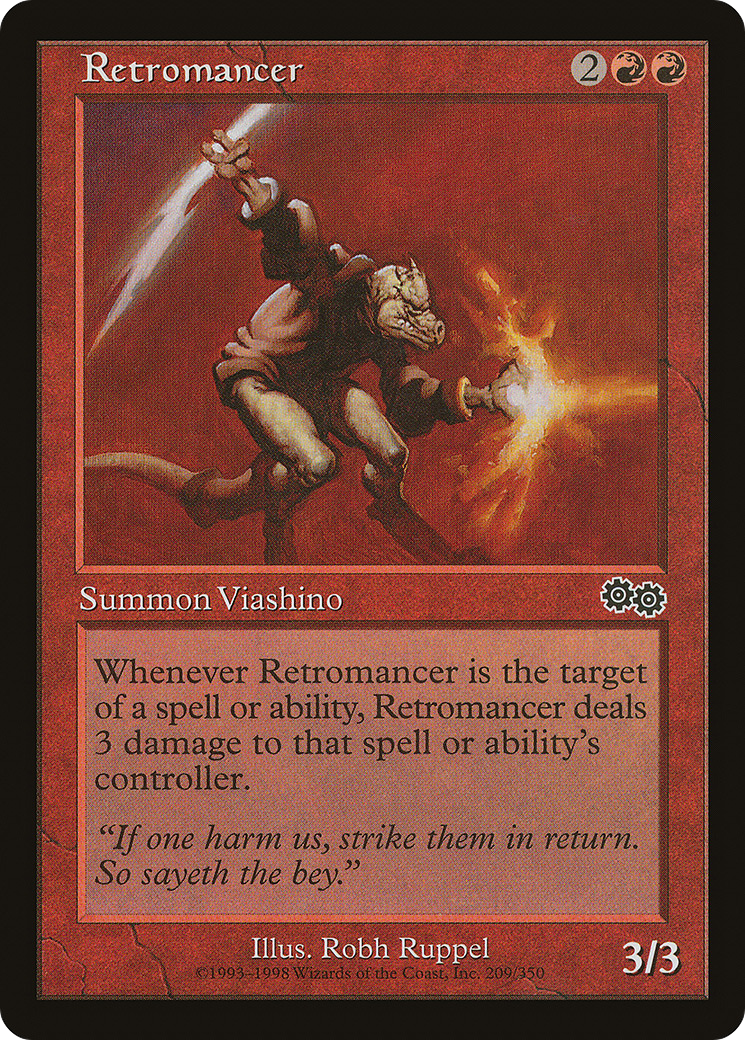 {C} Retromancer [Urza's Saga][USG 209]
