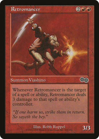 {C} Retromancer [Urza's Saga][USG 209]