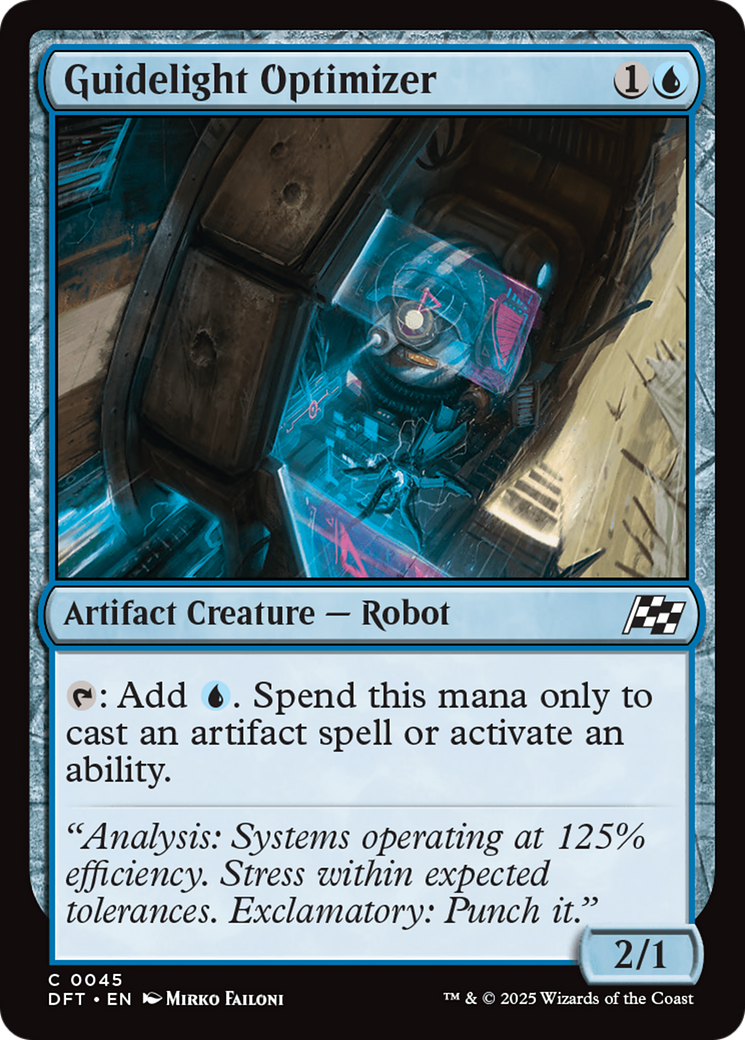 {@C} Guidelight Optimizer [Aetherdrift][DFT 045]