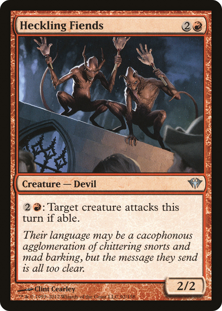{C} Heckling Fiends [Dark Ascension][DKA 092]