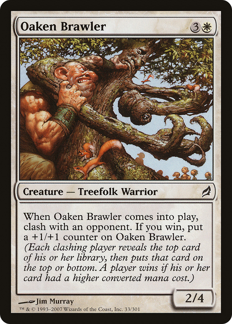 {C} Oaken Brawler [Lorwyn][LRW 033]