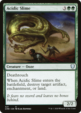 {C} Acidic Slime [Commander Legends][CMR 421]