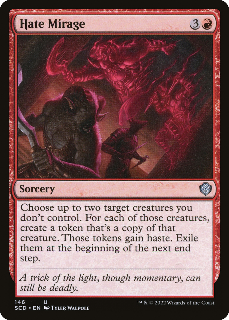 {C} Hate Mirage [Starter Commander Decks][SCD 146]