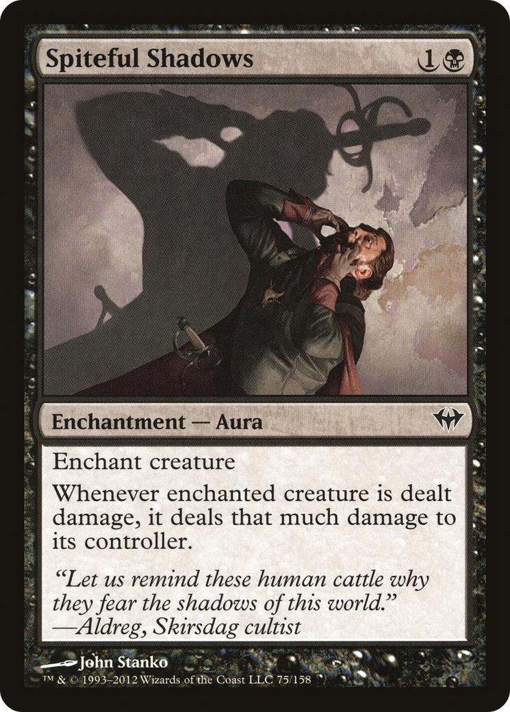 {C} Spiteful Shadows [Dark Ascension][DKA 075]