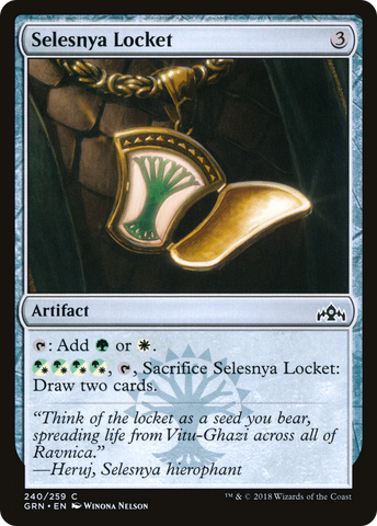 {C} Selesnya Locket [Guilds of Ravnica][GRN 240]