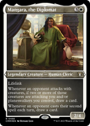 {R} Mangara, the Diplomat (Foil Etched) [Commander Masters][CMM 466]