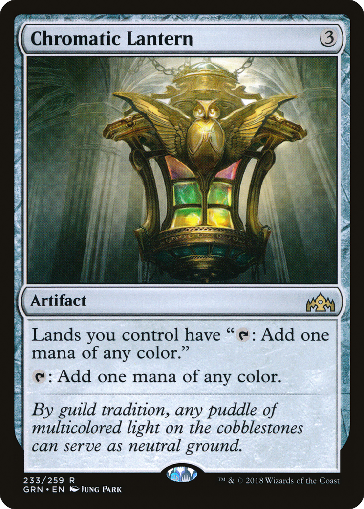 {R} Chromatic Lantern [Guilds of Ravnica][GRN 233]