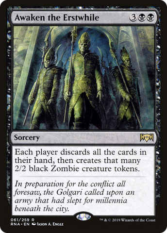 {R} Awaken the Erstwhile [Ravnica Allegiance][RNA 061]