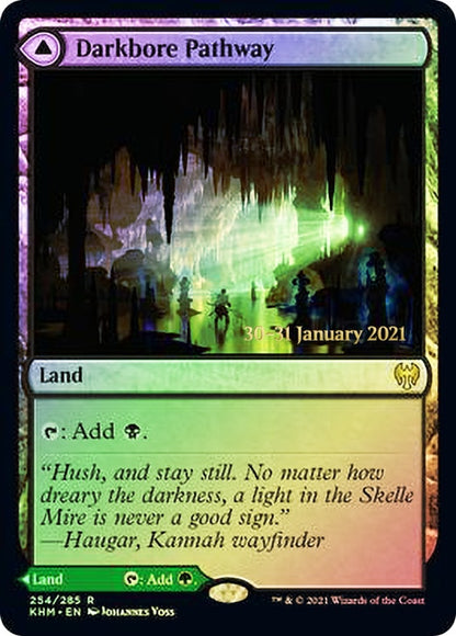 {R} Darkbore Pathway // Slitherbore Pathway [Kaldheim Prerelease Promos][PR KHM 254] - Misty Mountain Games