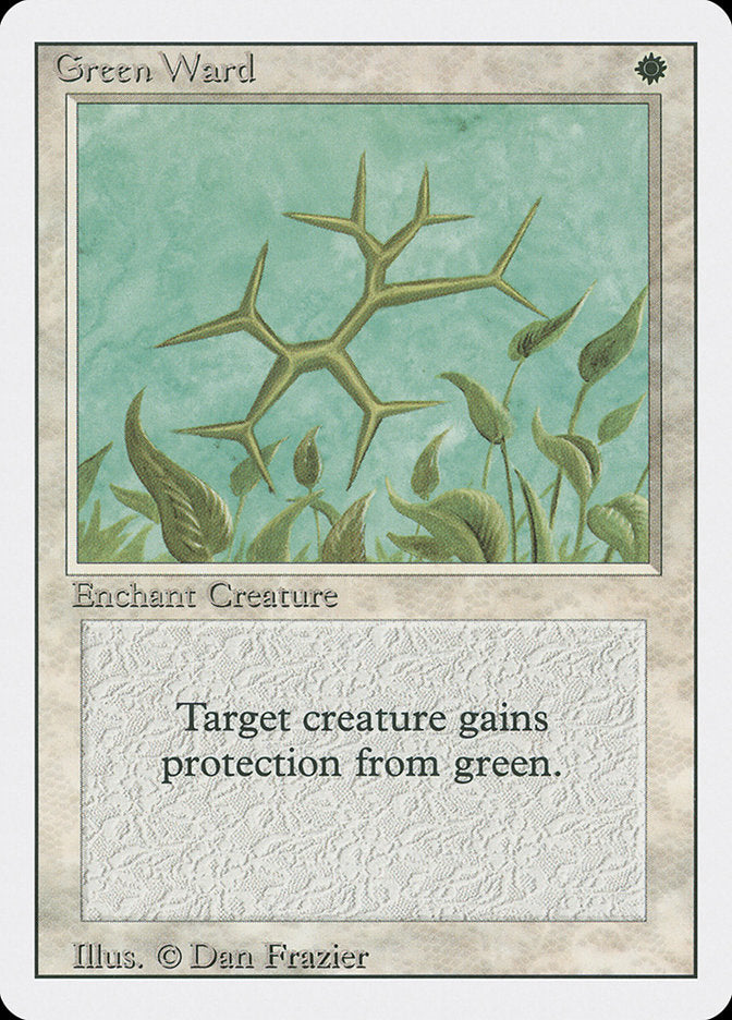 {C} Green Ward [Revised Edition][3ED 020]