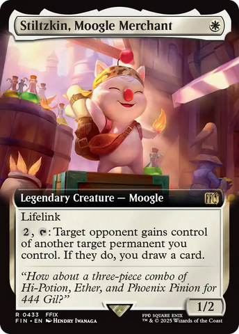 {@R} Stiltzkin, Moogle Merchant (Extended Art) [FINAL FANTASY][FIN 433]