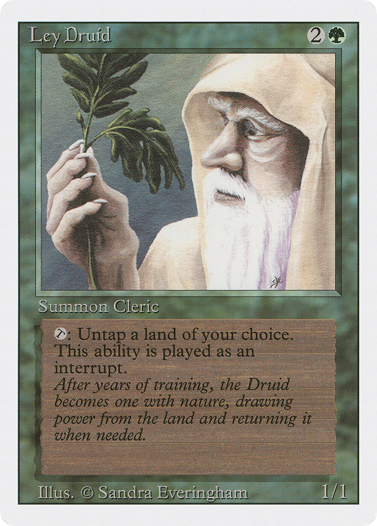 {C} Ley Druid [Revised Edition][3ED 206]