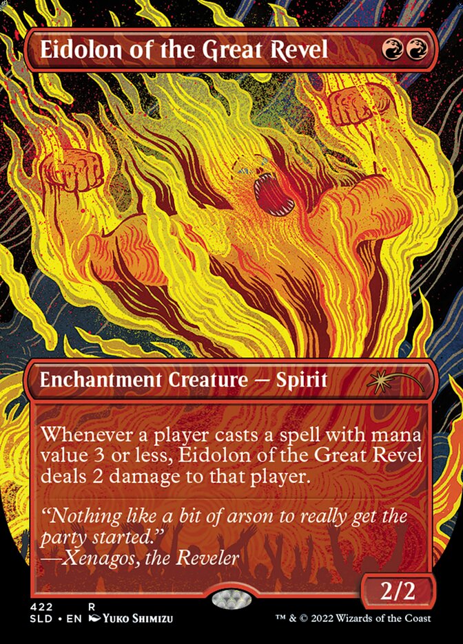 {R} Eidolon of the Great Revel (Borderless) [Secret Lair Drop Series][SLD 422]
