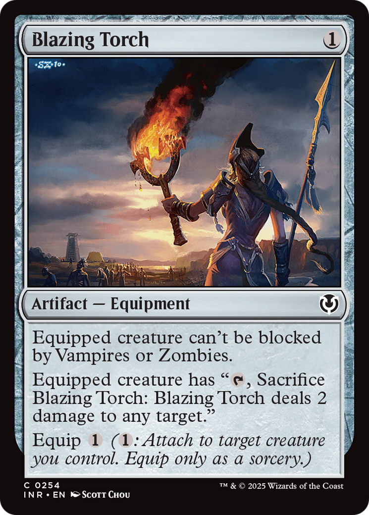 {C} Blazing Torch [Innistrad Remastered][INR 254]