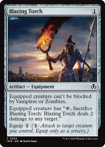 {C} Blazing Torch [Innistrad Remastered][INR 254]