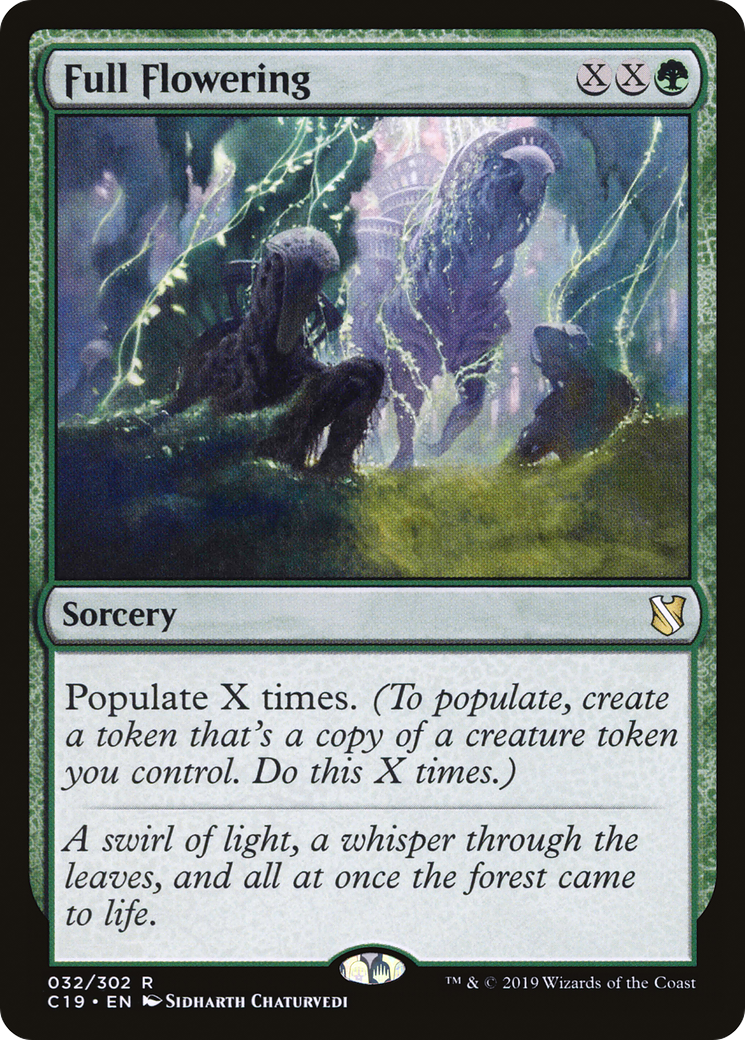 {R} Full Flowering [Commander 2019][C19 032] - Misty Mountain Games