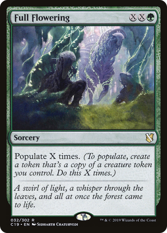 {R} Full Flowering [Commander 2019][C19 032]