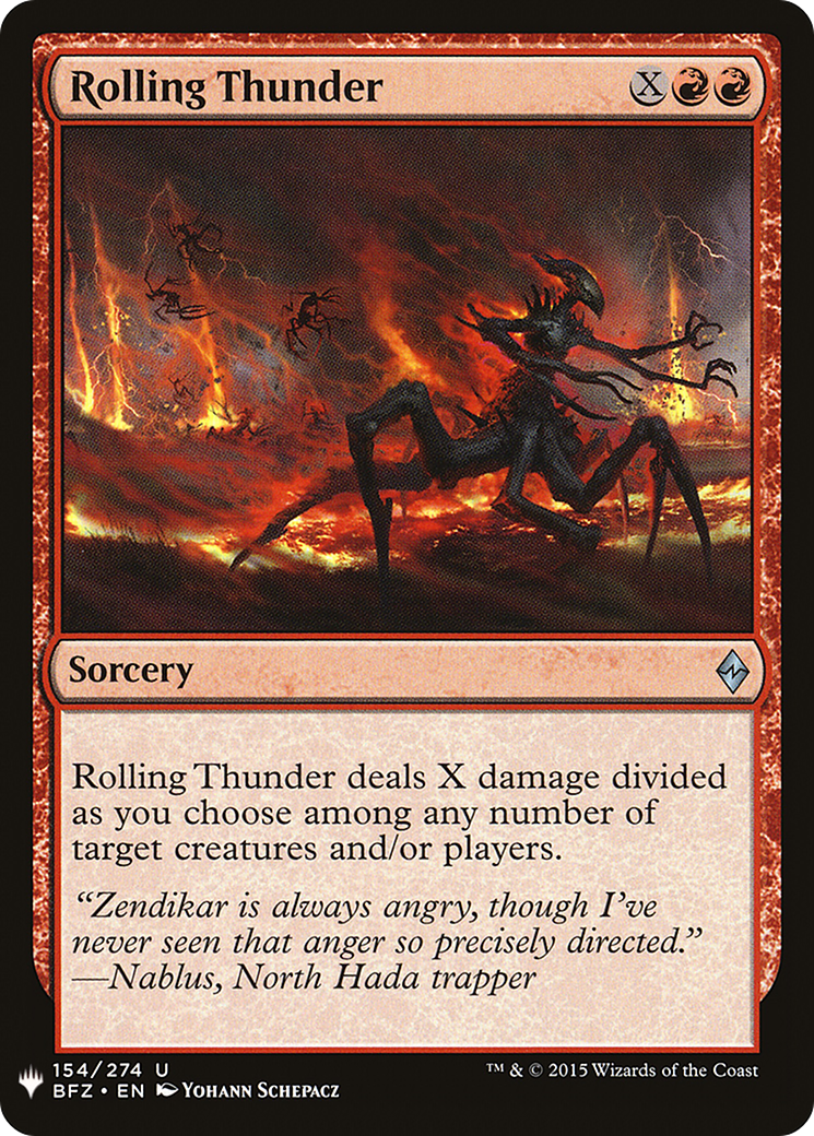 {C} Rolling Thunder [Mystery Booster][LS BFZ 154]