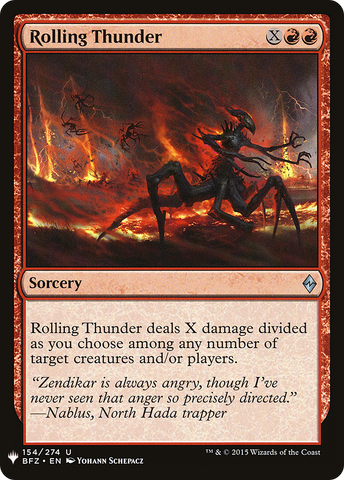 {C} Rolling Thunder [Mystery Booster][LS BFZ 154]
