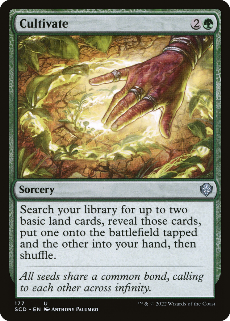 {C} Cultivate [Starter Commander Decks][SCD 177]