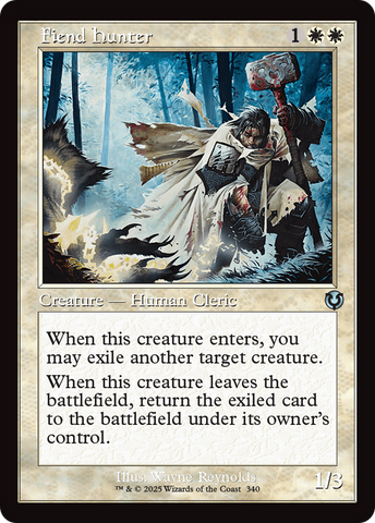 {C} Fiend Hunter (Retro Frame) [Innistrad Remastered][INR 340]