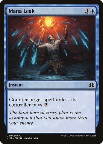 {C} Mana Leak [Modern Masters 2015][MM2 050]