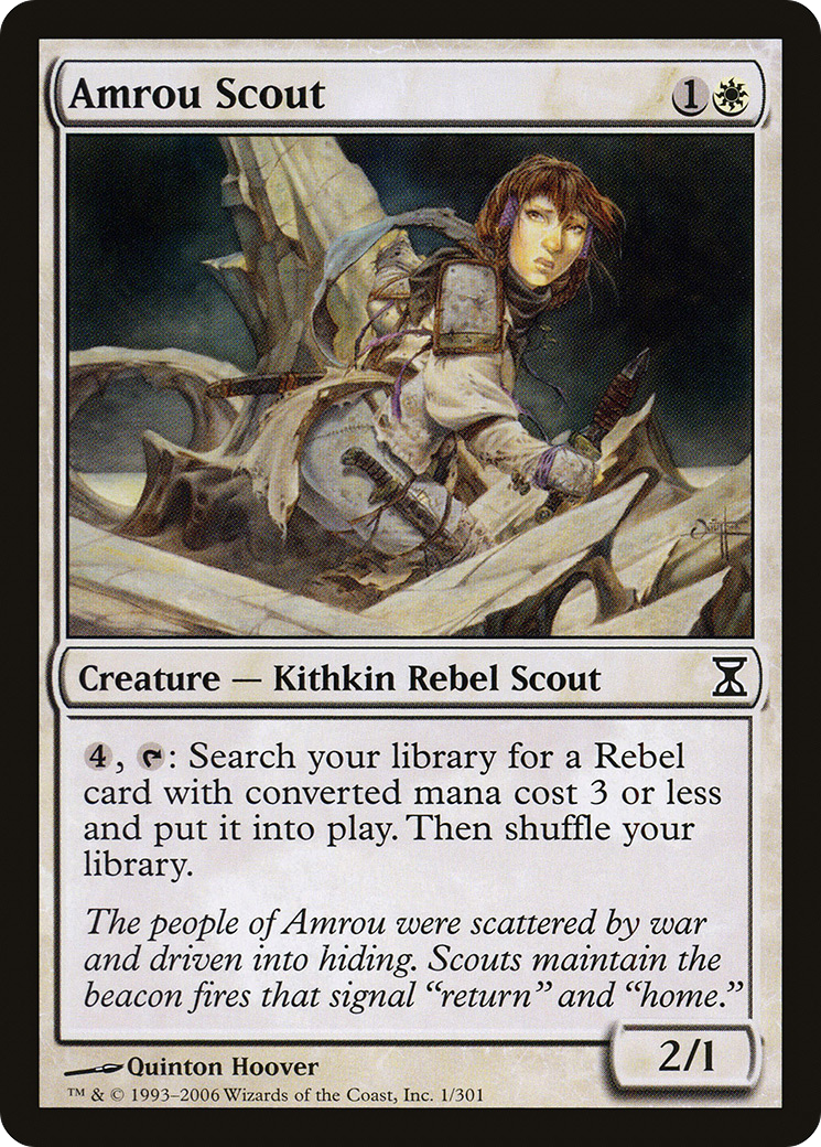 {C} Amrou Scout [Time Spiral][TSP 001]
