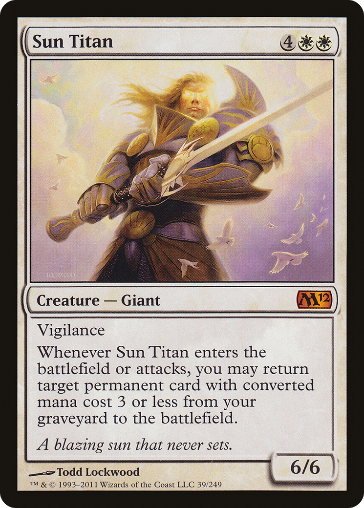 {R} Sun Titan [Magic 2012][M12 039]