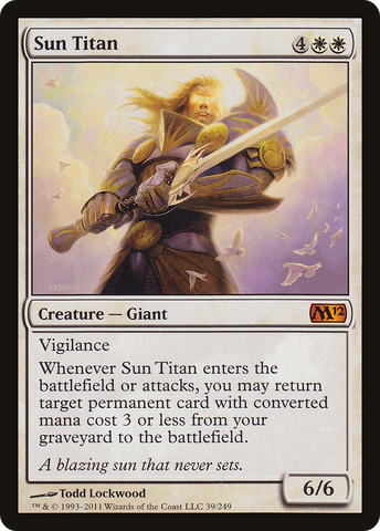 {R} Sun Titan [Magic 2012][M12 039]