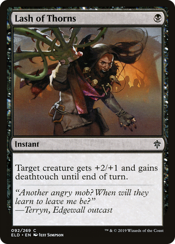 {C} Lash of Thorns [Throne of Eldraine][ELD 092]
