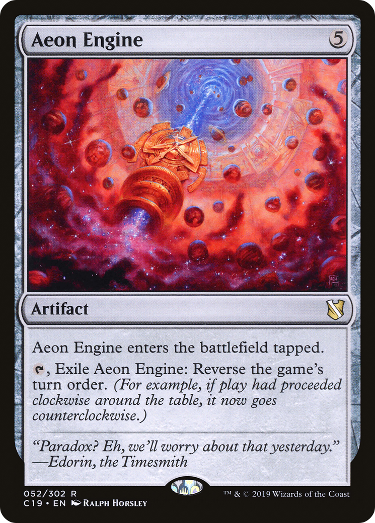 {R} Aeon Engine [Commander 2019][C19 052]