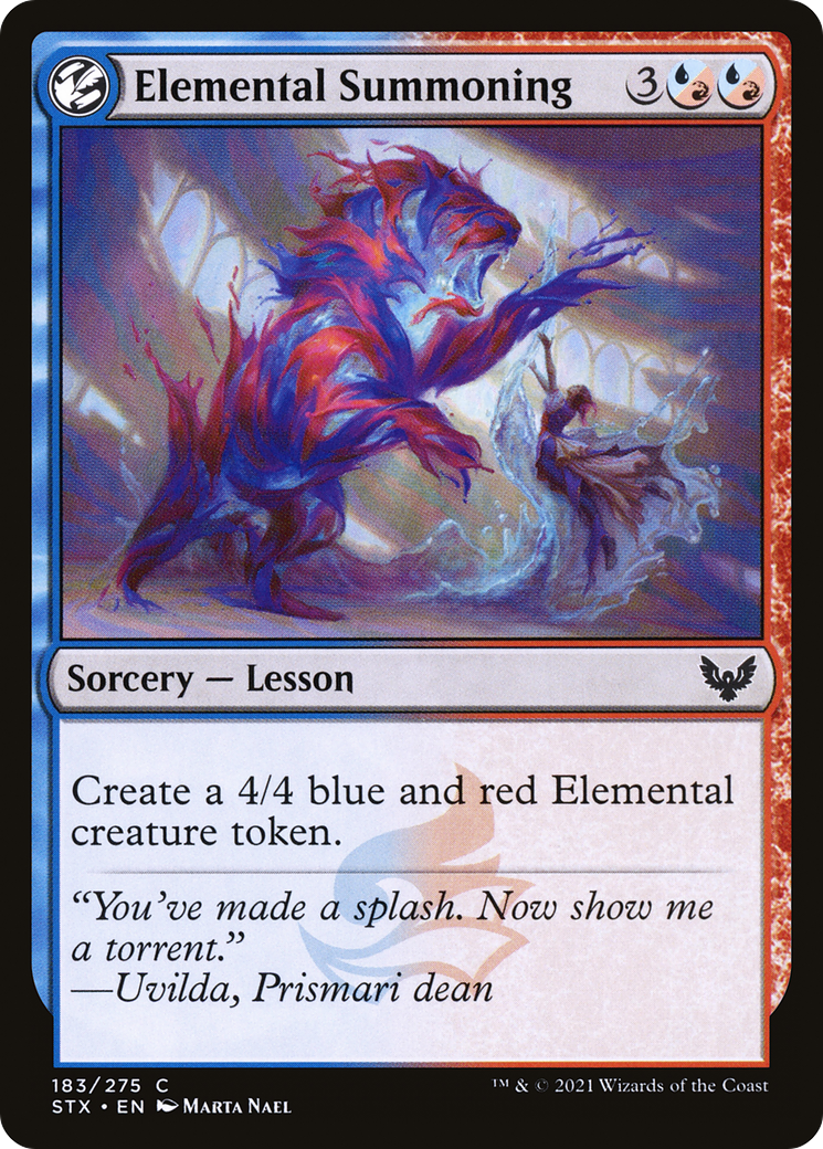{C} Elemental Summoning [Strixhaven: School of Mages][STX 183]